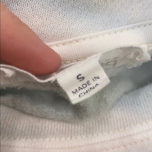 Splendid Tie Dye Cropped Sweatshirt - Picture 7 of 10